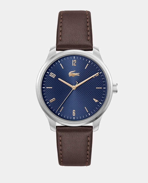 Imagen 0 de Reloj de hombre Lisbon 2011322 de piel marrón