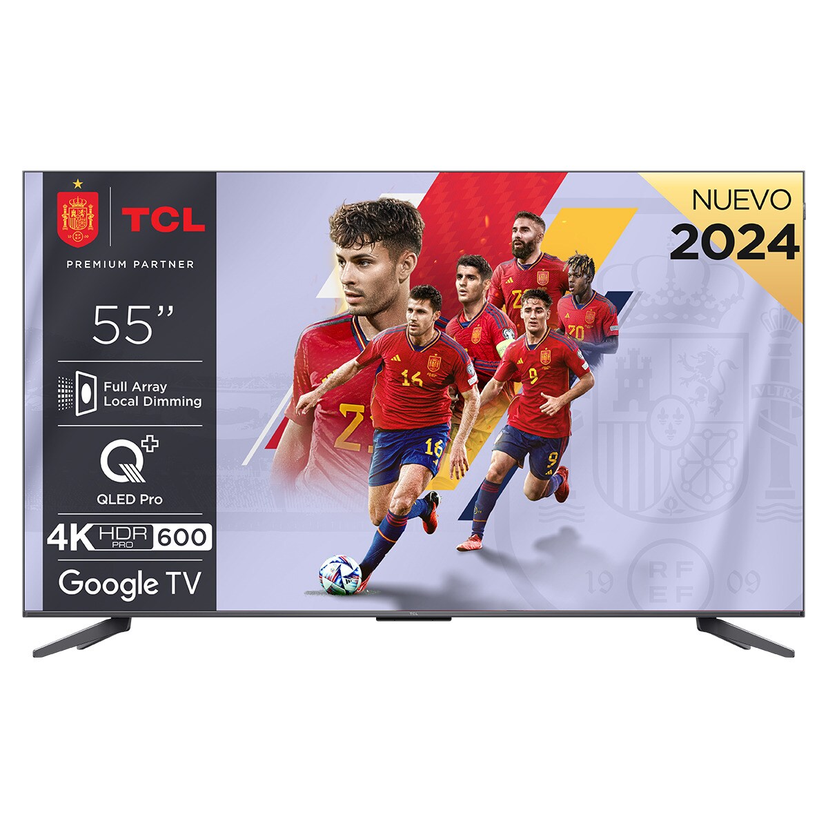 TV QLED Tcl 55P89K 138 cm 4K UHD Aluminium brossé - TV Son Photo