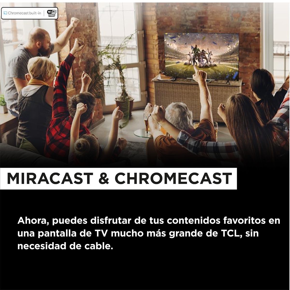 TV QLED 190,5 cm (75") TCL 75C655 PRO, 4K UHD, Smart TV by Google TV, Dolby Vision y Atmos, compatible con Google Assistant Titanio-10