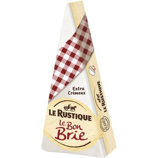 queso francés brie elaborado con leche pasteurizada cuña 200 g - Le Rustique
