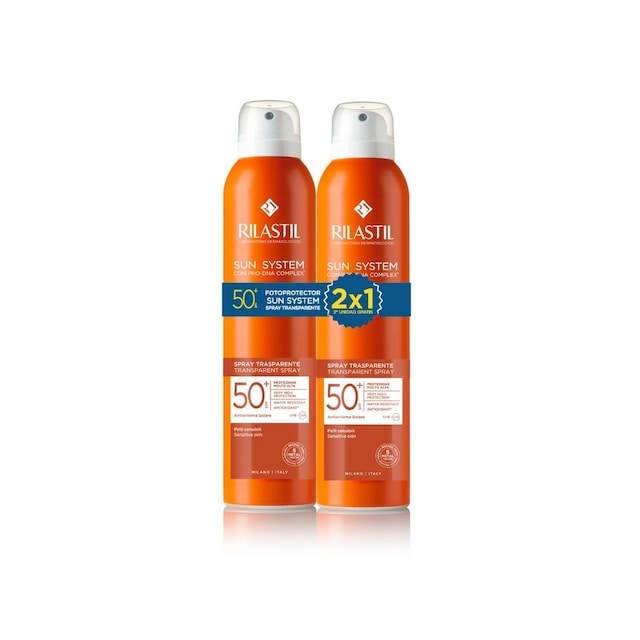 Imagem 0 de Protetor Solar Rilastil Sun System 50+ Spray Transparente