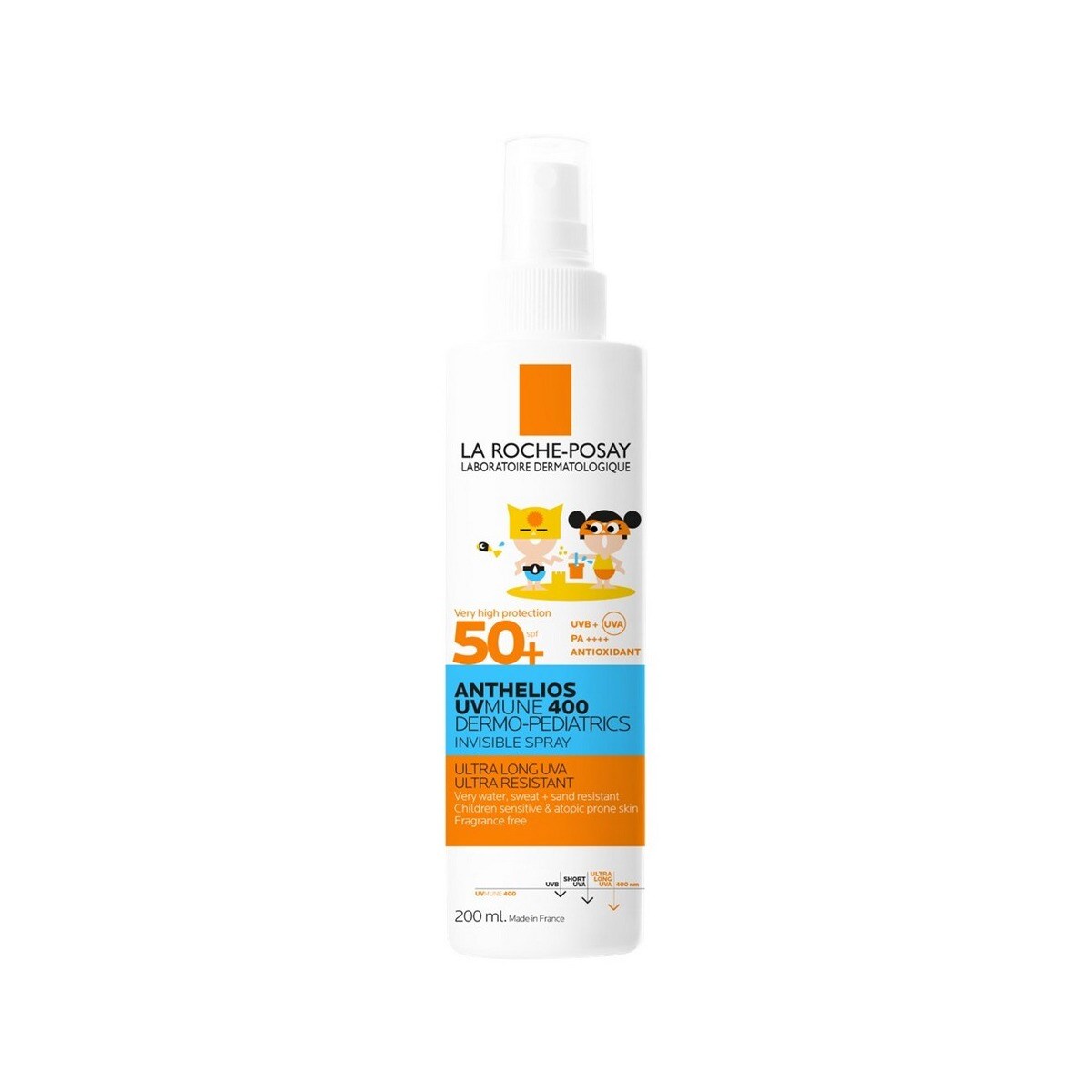 Protetor Solar Anthelios Uvmune 400 Dermo-Pediátricos Invisíveis SPF50+ 1