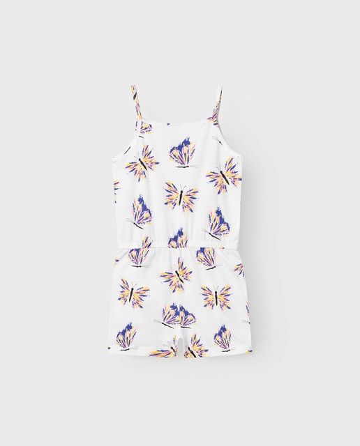 Imagen 0 de Mono de niña de tirantes con cintura elástica