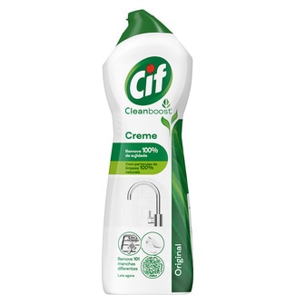 Detergente Creme Branco embalagem 700 ml - Cif