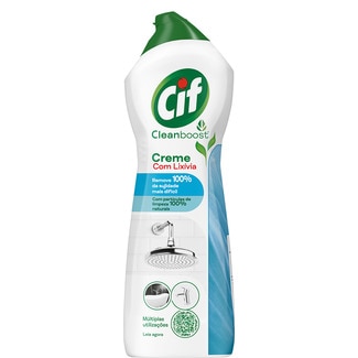 Detergente Creme Activo com Lixívia embalagem 700 ml - Cif