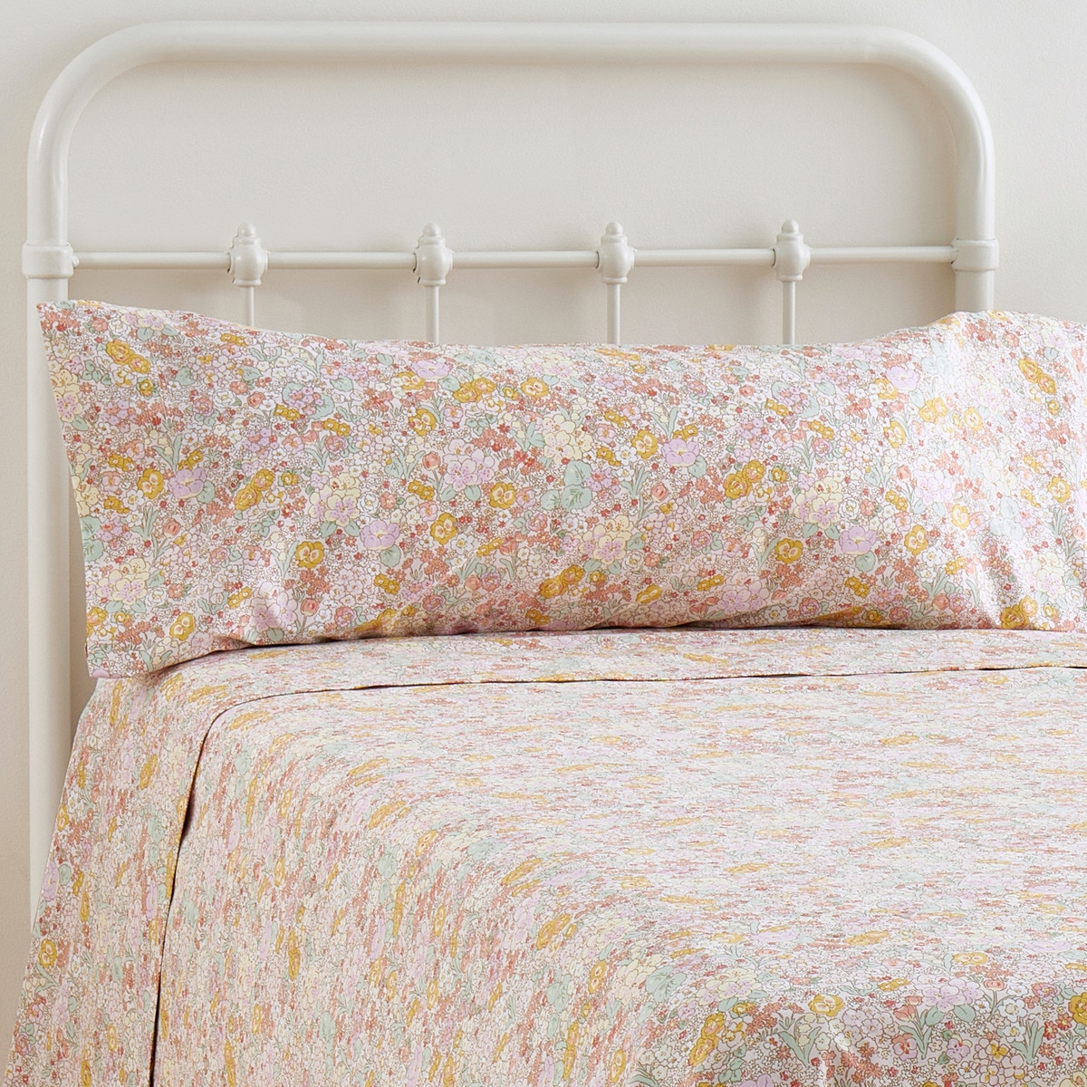 Conjunto de Lençóis de Cetim de Algodão Juliette Mini Home Multicolor-5