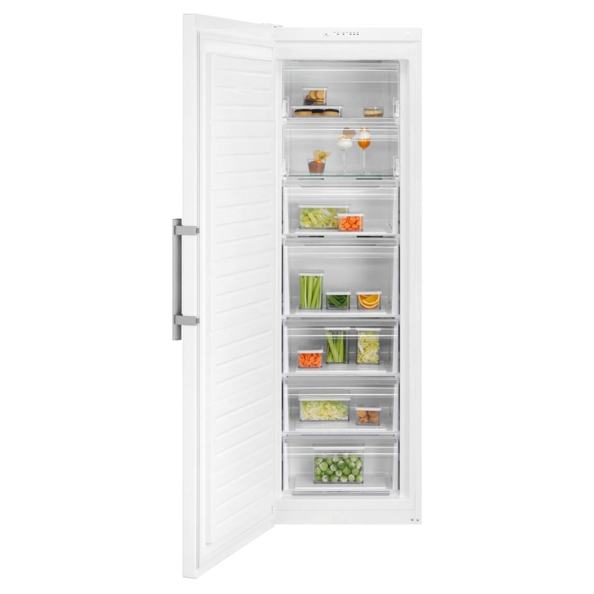 Congelador vertical Electrolux No Frost - LUT6NE28W Blanco-2