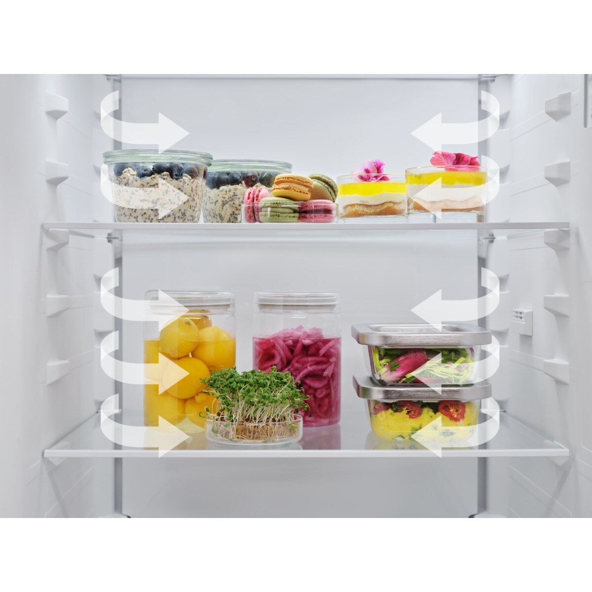 Frigorífico combi Electrolux Total No Frost - LNT6ME36U Inox-9