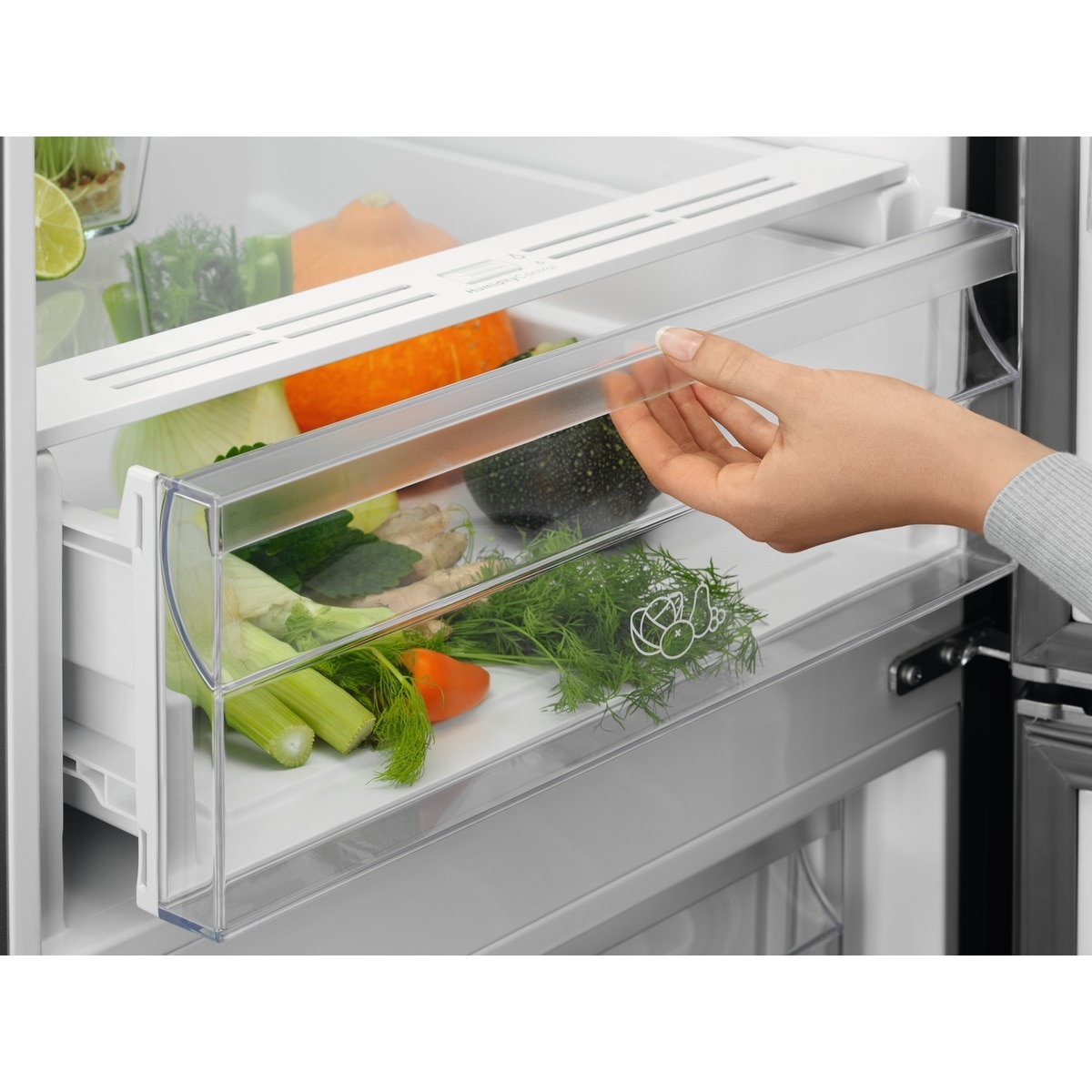 Frigorífico Combinado Electrolux Série 600 LNT6ME32U2 TwinTech®, Total No Frost e de 186 cm - Inox Inox-4
