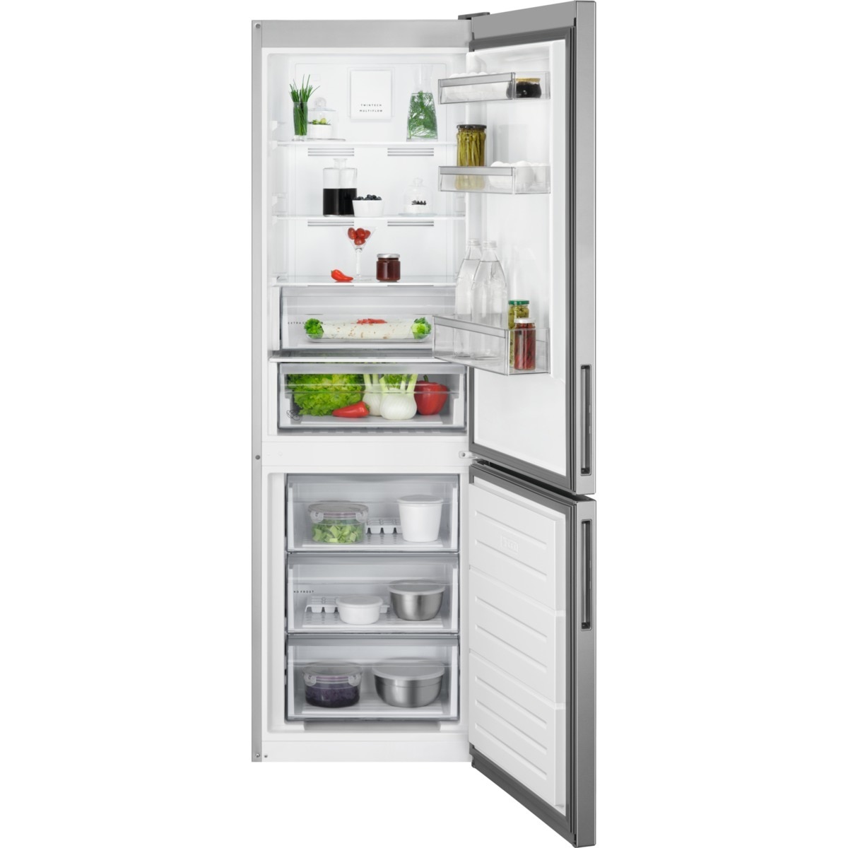 Frigorífico Combinado AEG Série 6000 RCB632E9MU TwinTech, Total No Frost e de 186 cm - Inox Inox-3