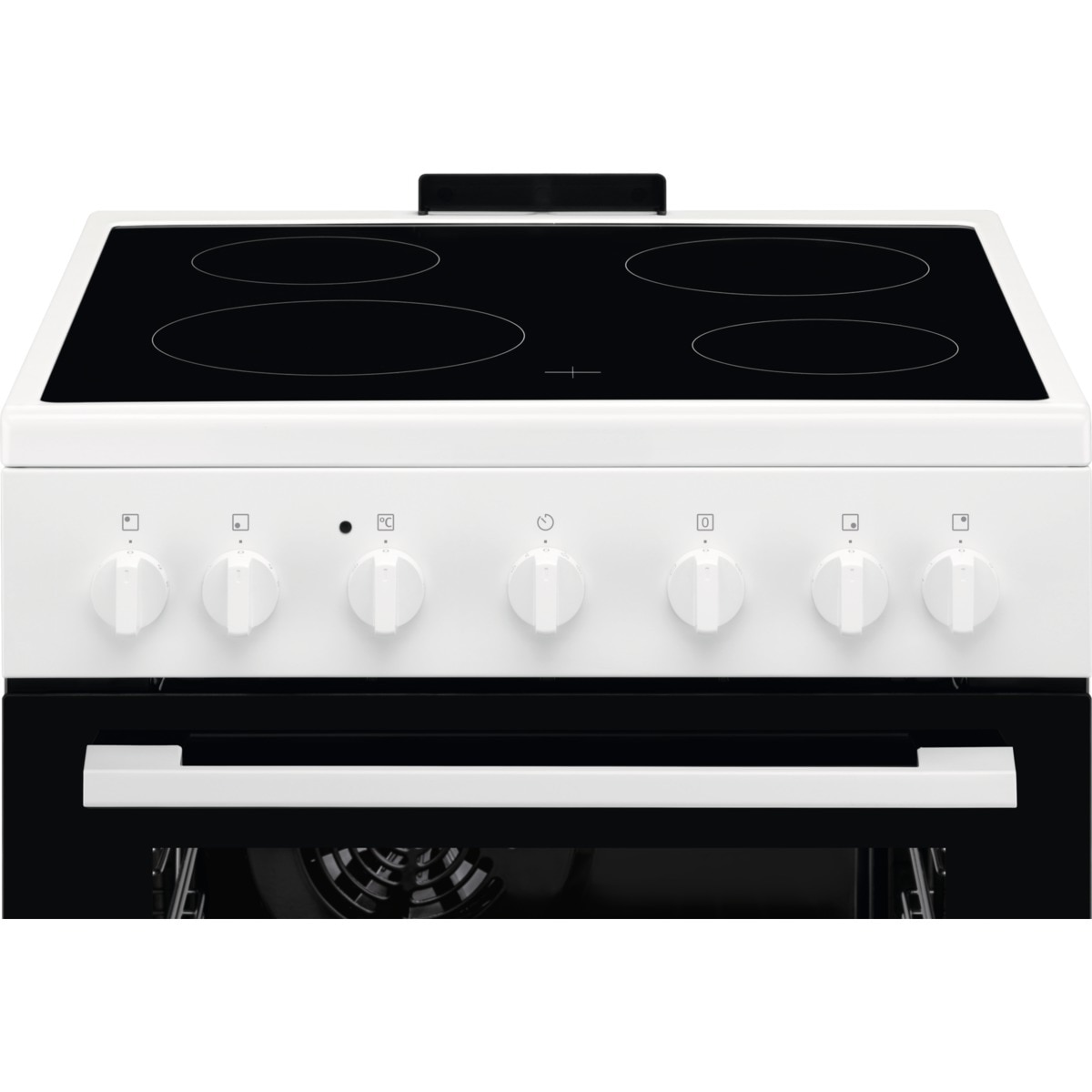Cocina compacta Electrolux placa vitrocerámica con 4 zonas y horno eléctrico - Blanco-3