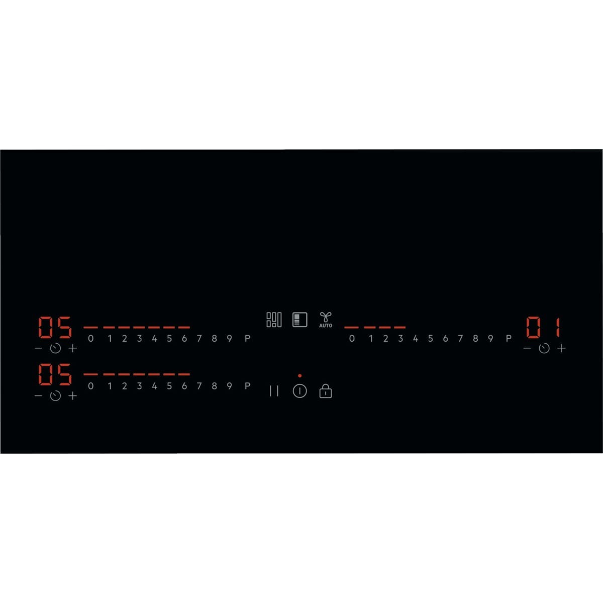 Placa inducción AEG con 3 zonas de cocción - TI63IF00FB Negro-5