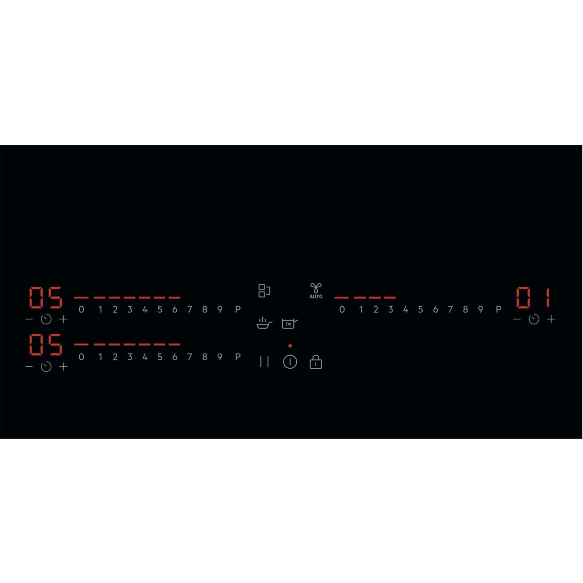 Placa inducción AEG con 3 zonas de cocción - TI63IQ30FB Negro-3