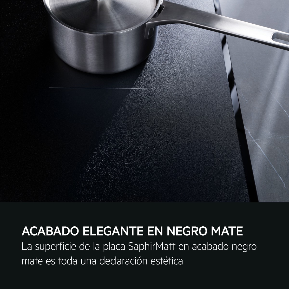 Placa de inducción AEG con 3 zonas de cocción - TI63IQ10IZ Negro mate-7
