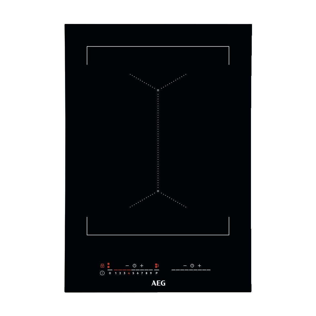 Imagem 0 de Placa de Indução AEG IKS42640KB de 2 Zonas e de 36 cm - Preto