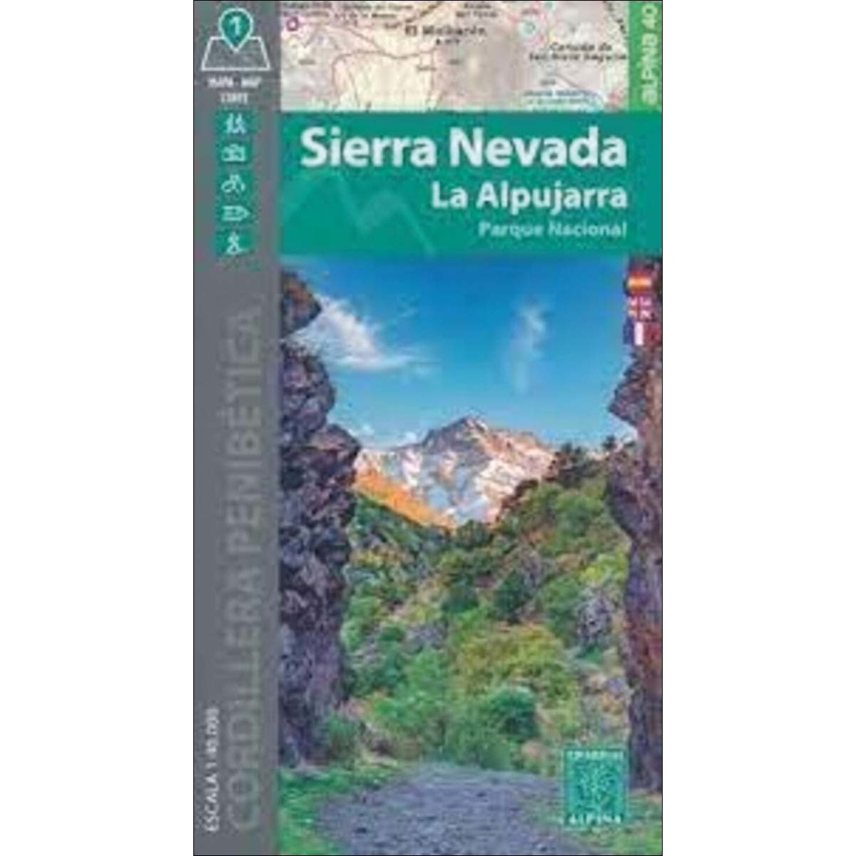 Mapa sierra nevada.La alpujarra 1
