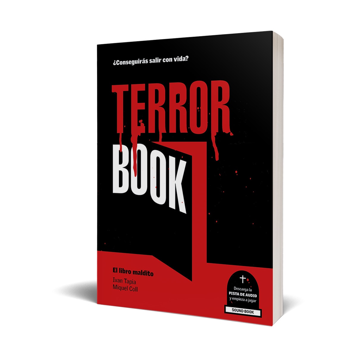 Terror book: El libro maldito  (Tapa blanda con solapas) 2