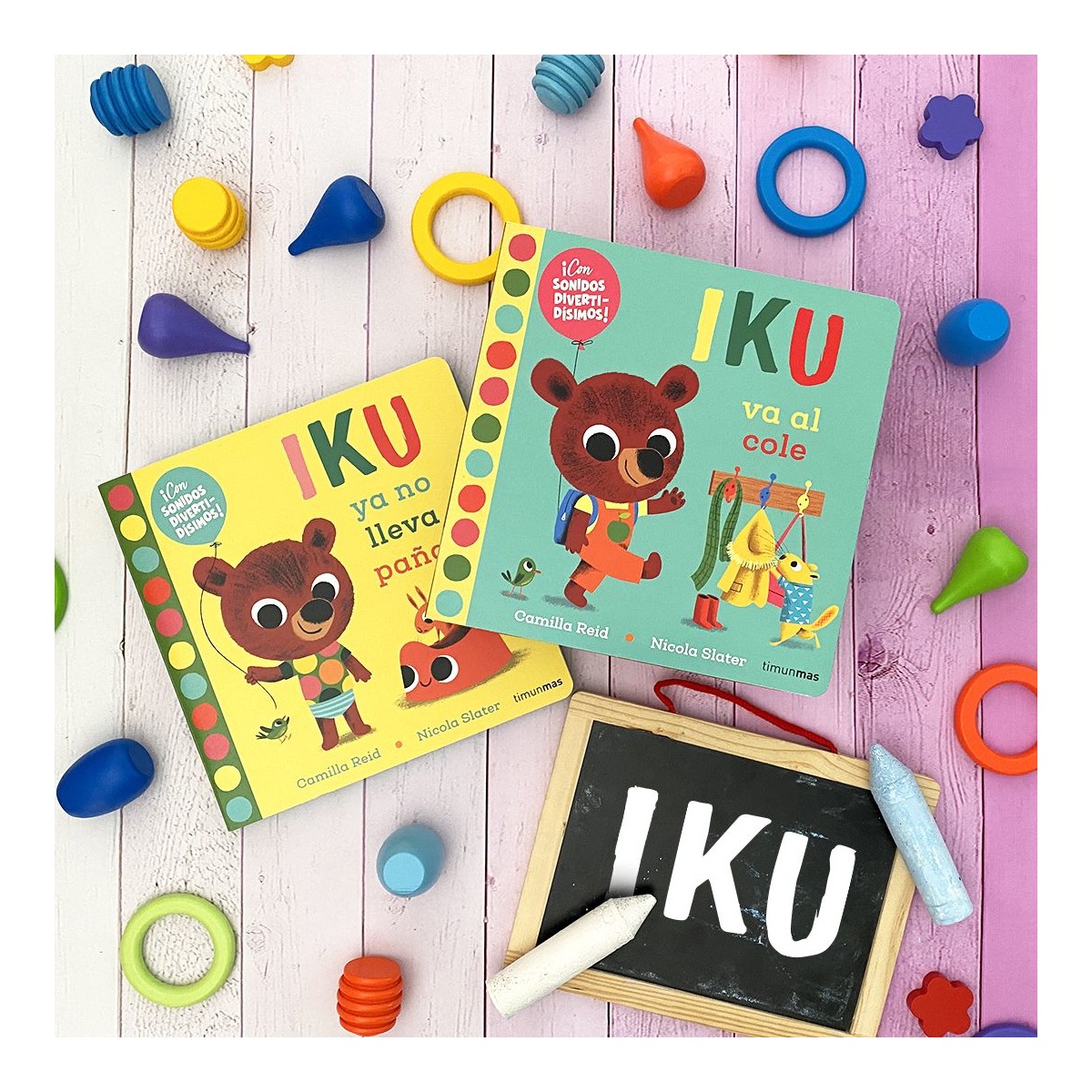Iku va al cole. Libro con sonidos: ¡Con sonidos divertidísimos! 2