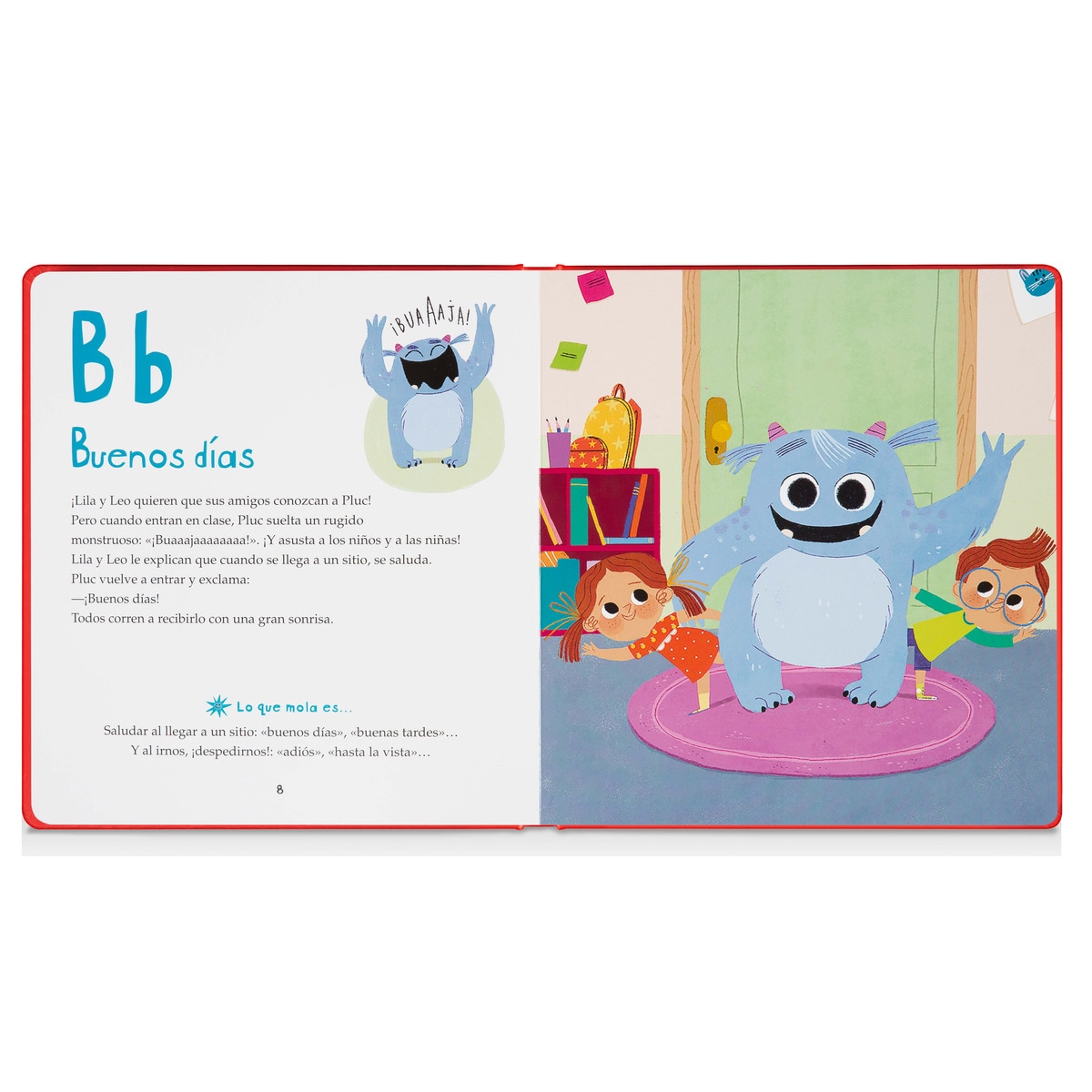 ABC de los buenos modales para monstruos peludos y niños molones (Capa dura) 6