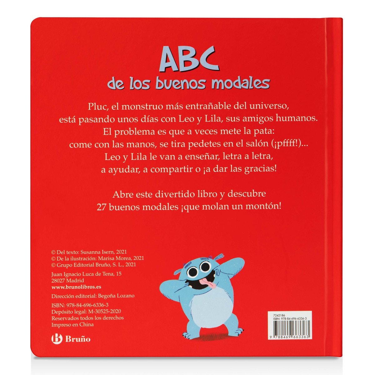 ABC de los buenos modales para monstruos peludos y niños molones (Capa dura) 2