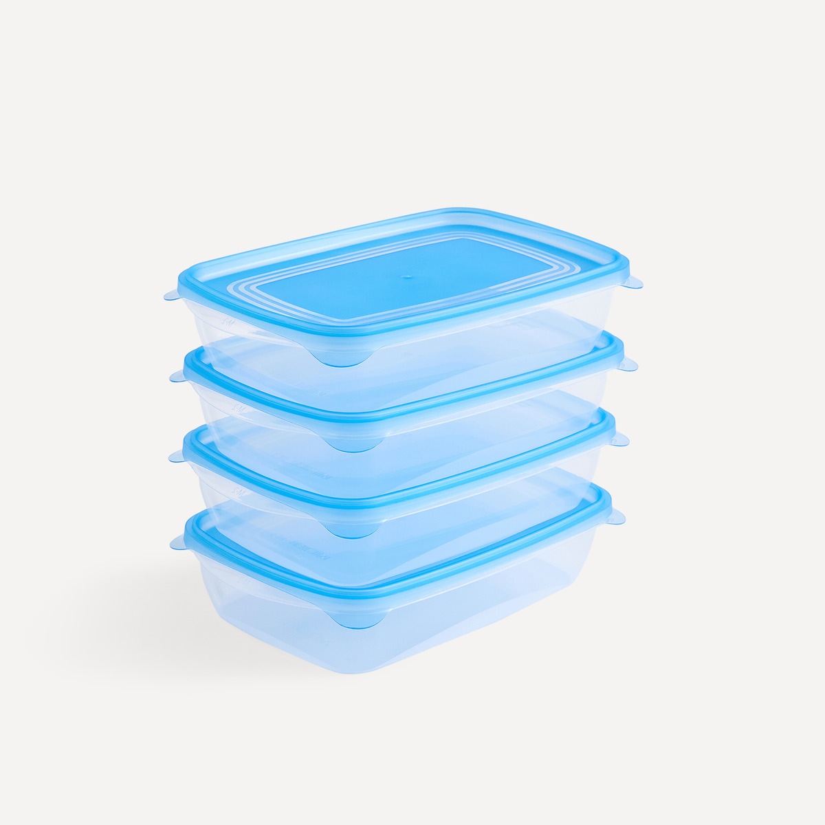 Conjunto de 4 recipientes herméticos O Nosso Melhor Preço - El Corte Inglés Azul-1