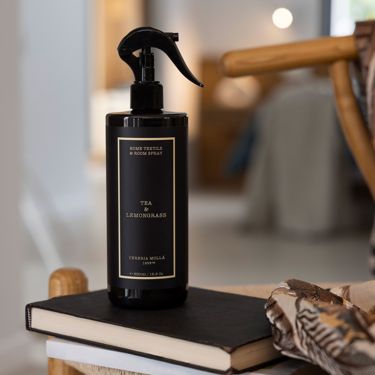 Ambientador Home Textile Room Spray Tea Lemongrass Preto-5