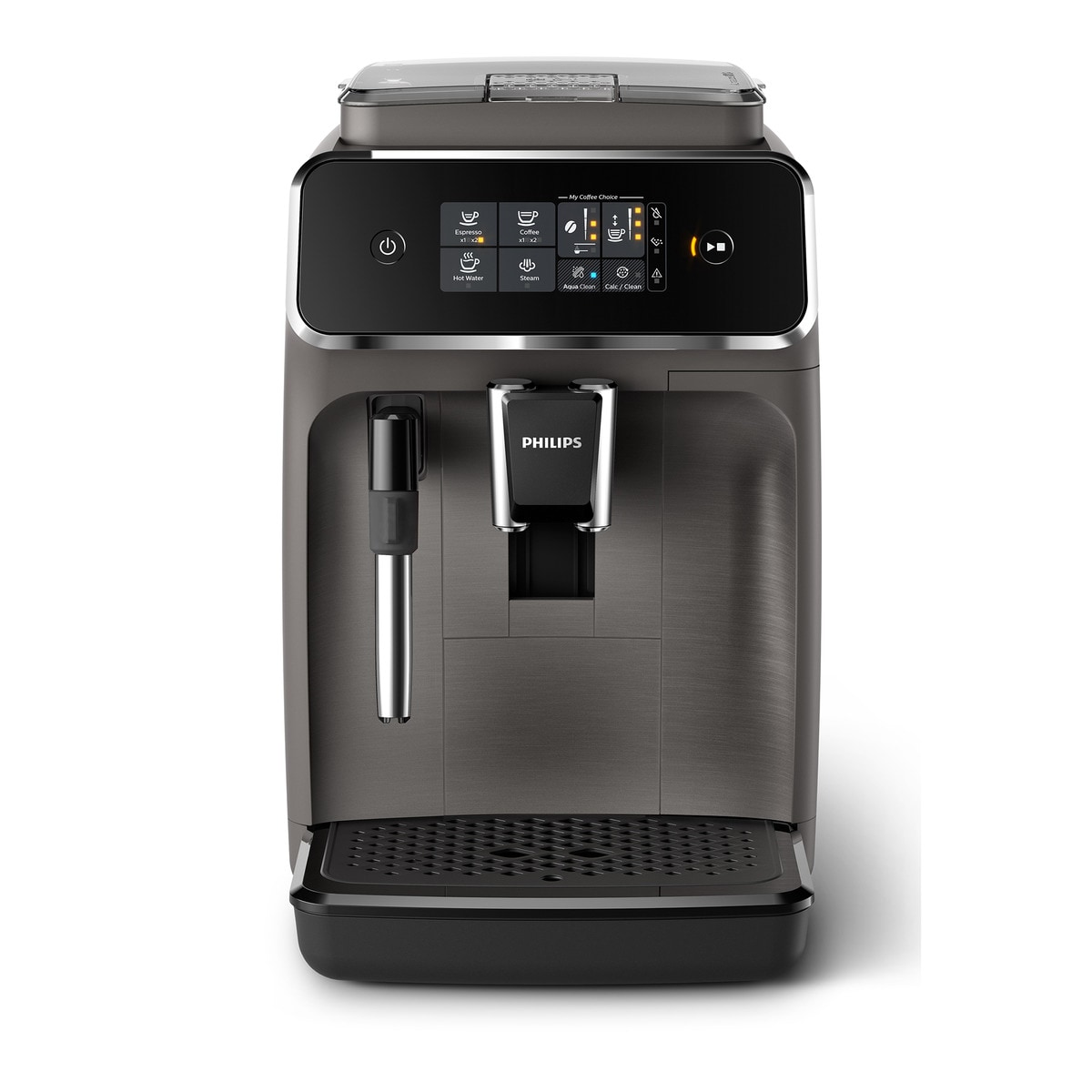 Cafetera Superautomática Philips Serie 2200 con espumador de leche Gris cachemir-2
