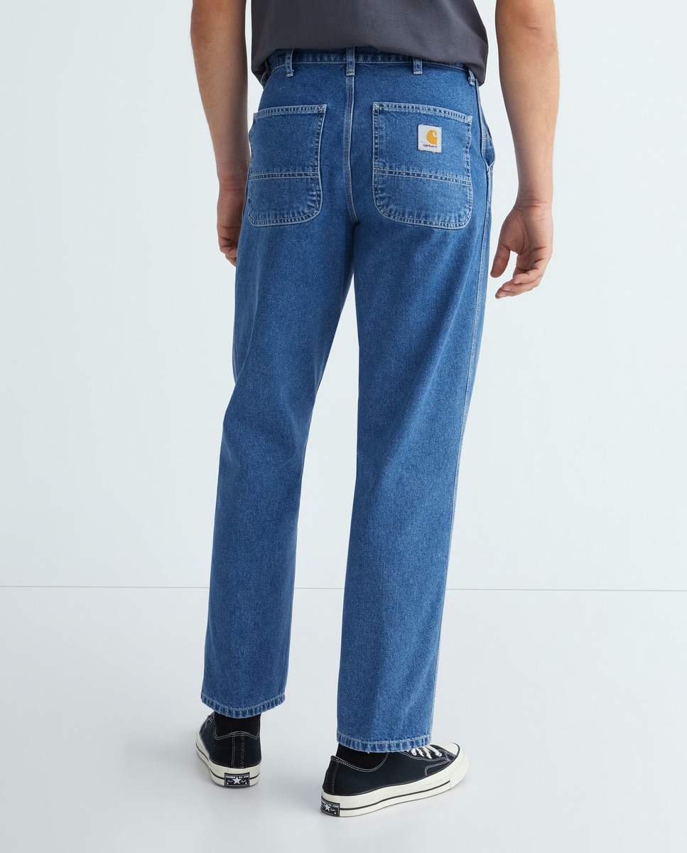 Jeans Work Straight Azul-3