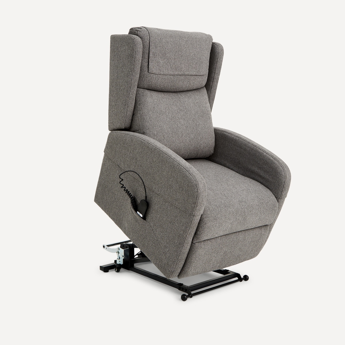 Poltrona Relax Elétrica com Power Lift Hazel Cinzento-7