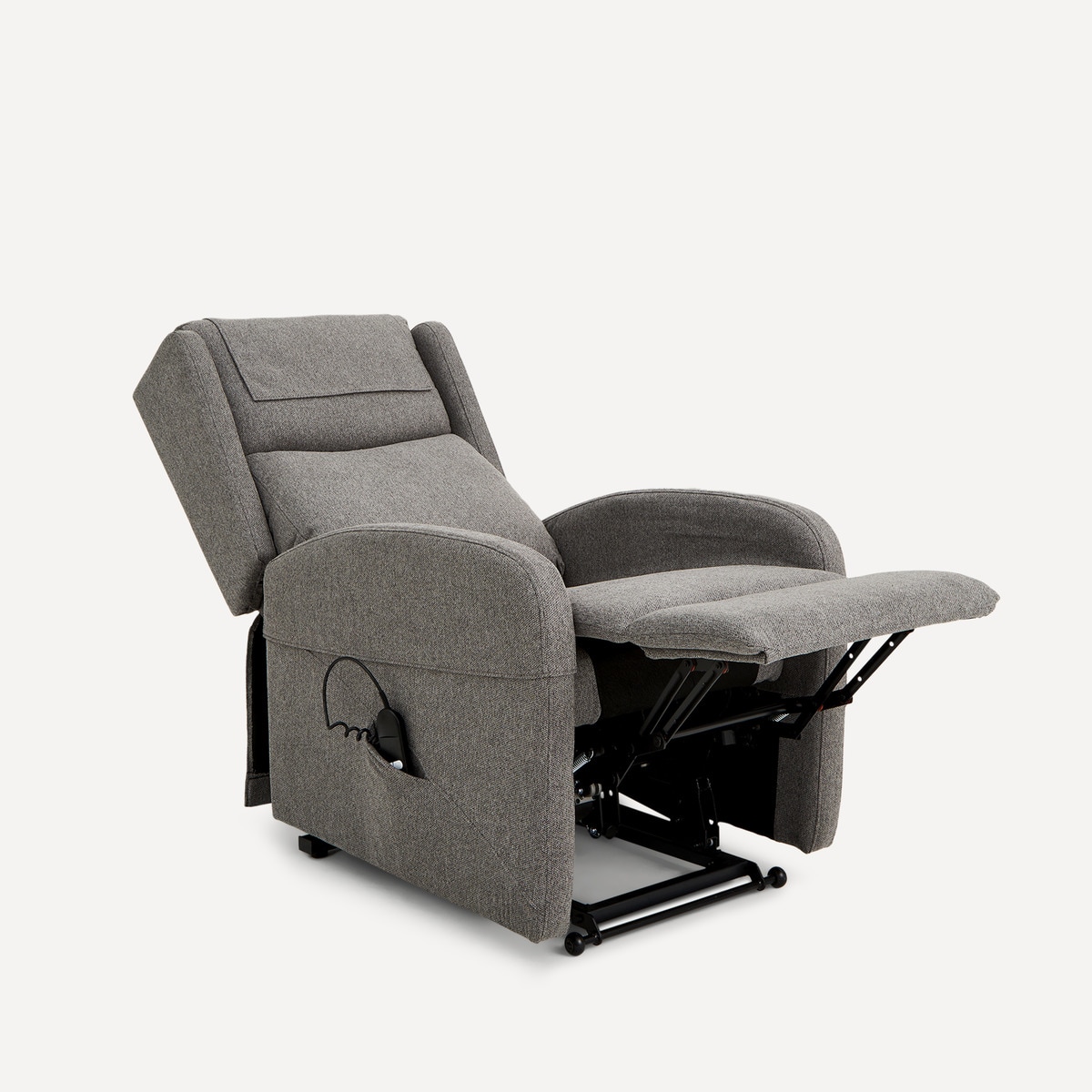 Poltrona Relax Elétrica com Power Lift Hazel Cinzento-6