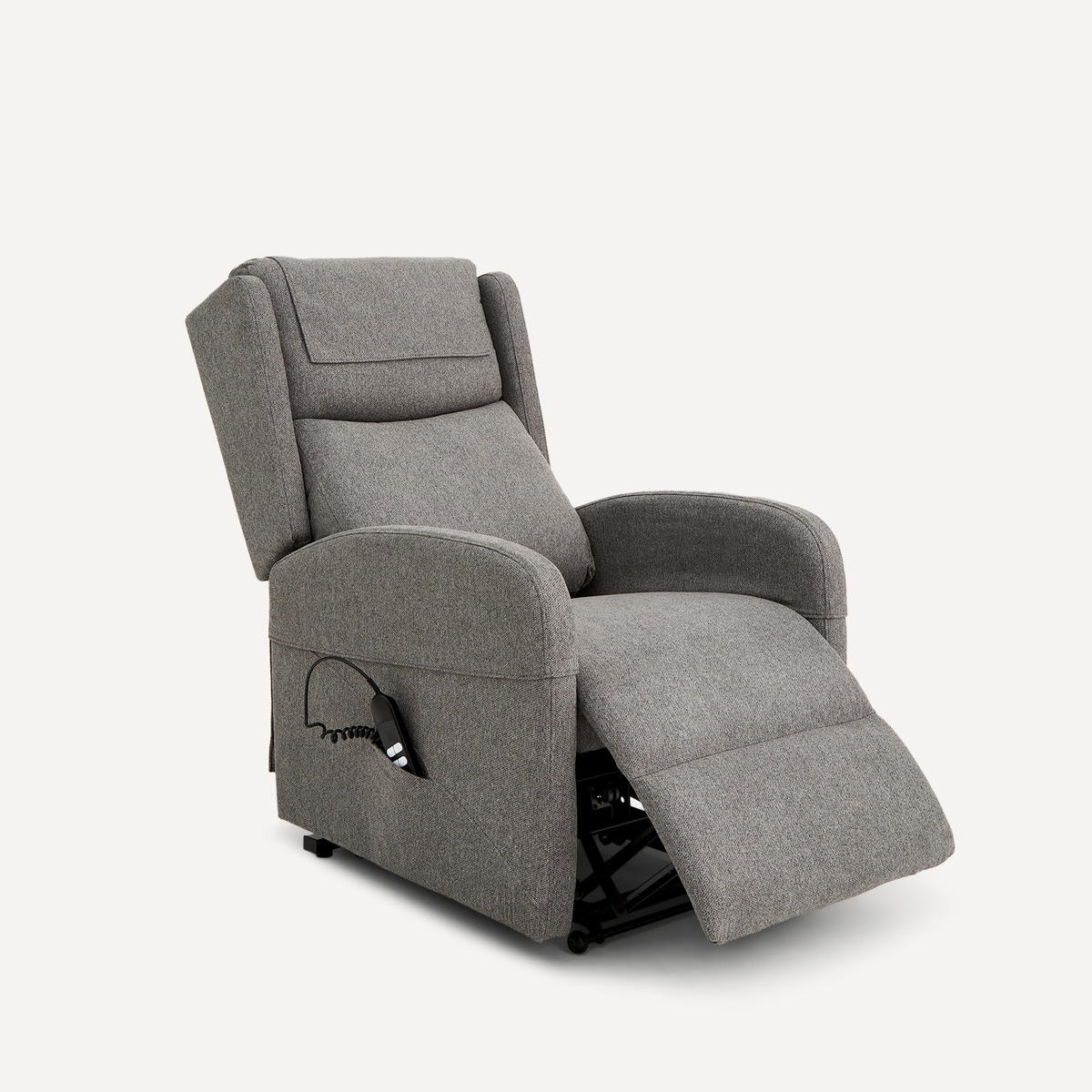 Poltrona Relax Elétrica com Power Lift Hazel Cinzento-4