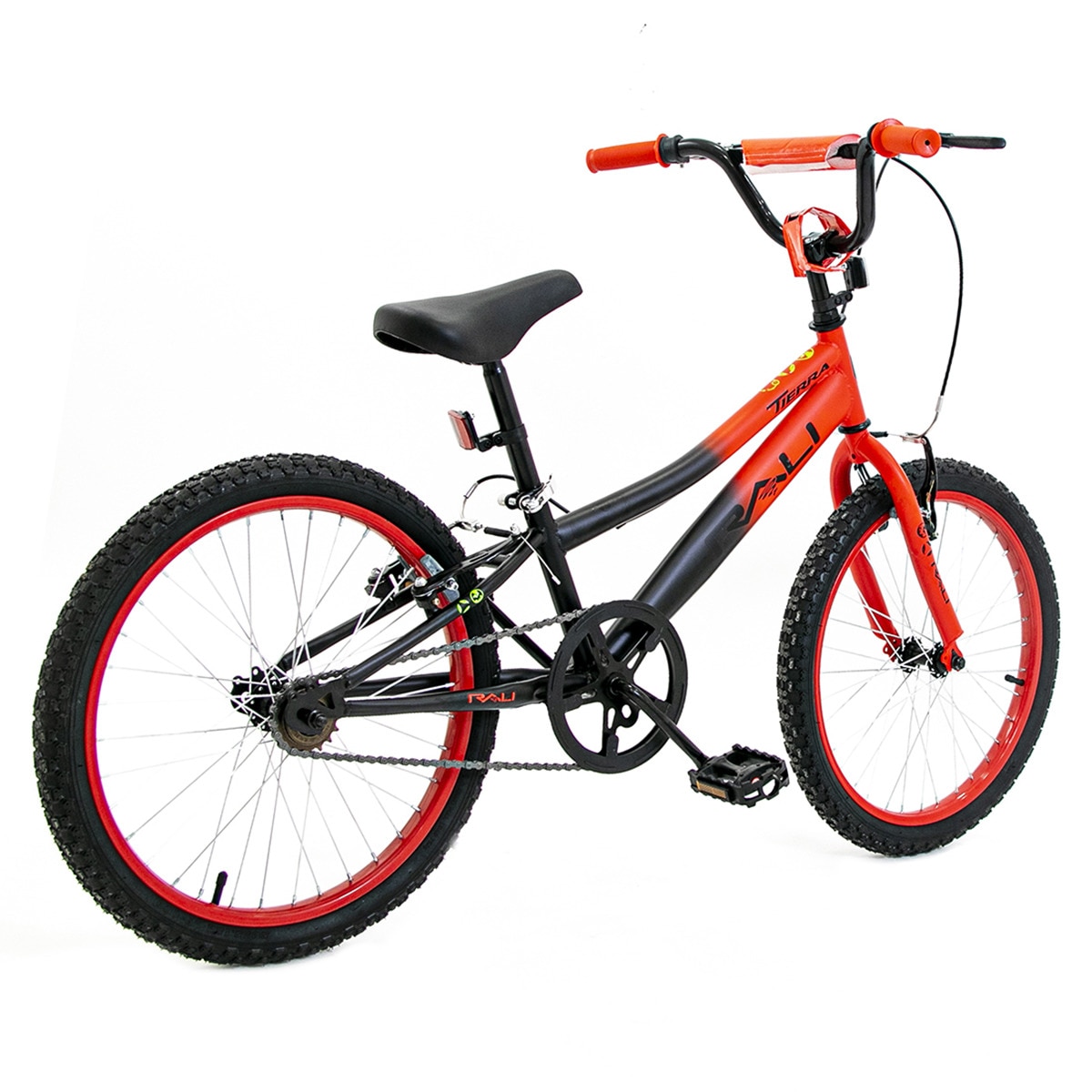 Bicicleta de Criança Tierra - 20" Preto / Vermelho-3