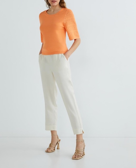 Imagen 0 de Jersey de mujer manga corta liso