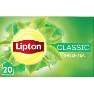 Chá Verde Pure embalagem 20 unidades - Lipton