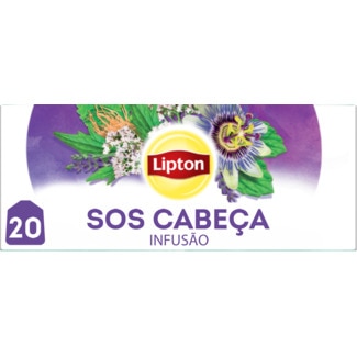 Infusão SOS Cabeça embalagem 20 unidades - Lipton