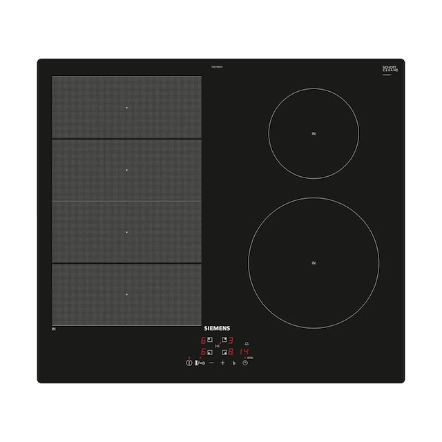 Imagem 0 de Placa de Indução Siemens iQ700 EX611BEB1E de 4 Zonas e de 60 cm - Preto