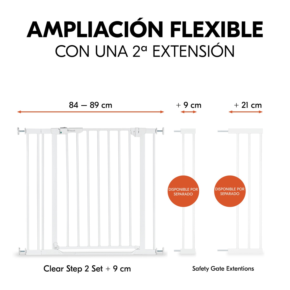 Barreira de Segurança Clear Step? 2 Set +9 cm Branco-5