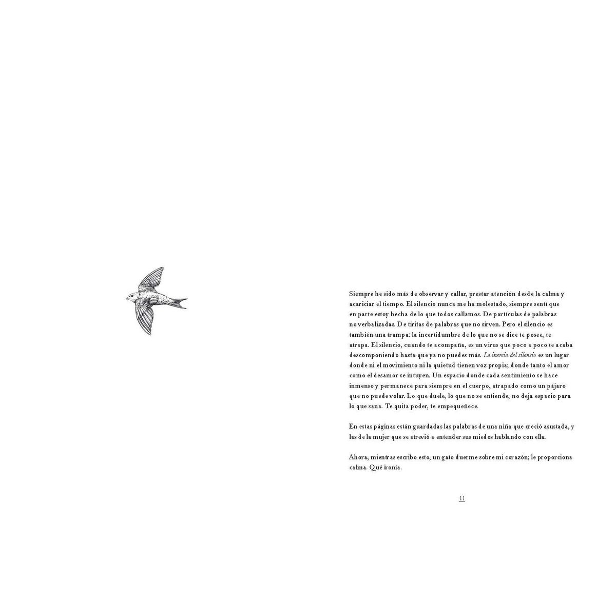 La inercia del silencio (Tapa dura) 2
