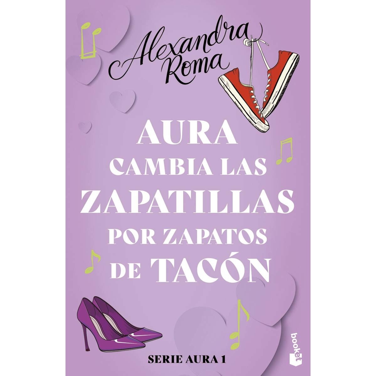 Imagem 0 de Aura cambia las zapatillas por zapatos de tacón (Serie Aura 1) (Bolso)