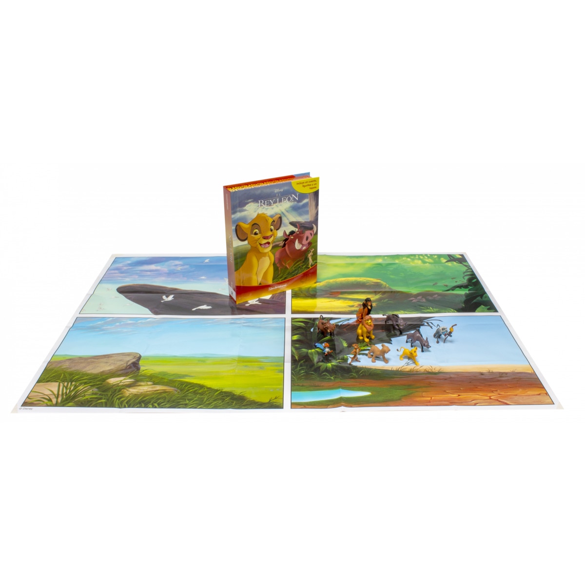 El Rey León. Libroaventuras: Incluye un cuento, figuritas y un tapete 2
