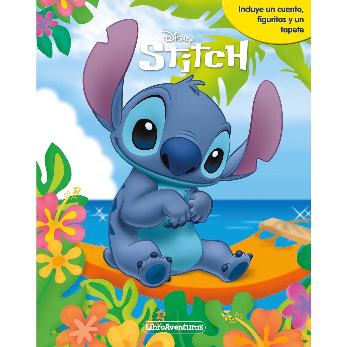 Imagen 0 de Lilo & Stitch. Libroaventuras: Incluye un cuento, figuritas y un tapete