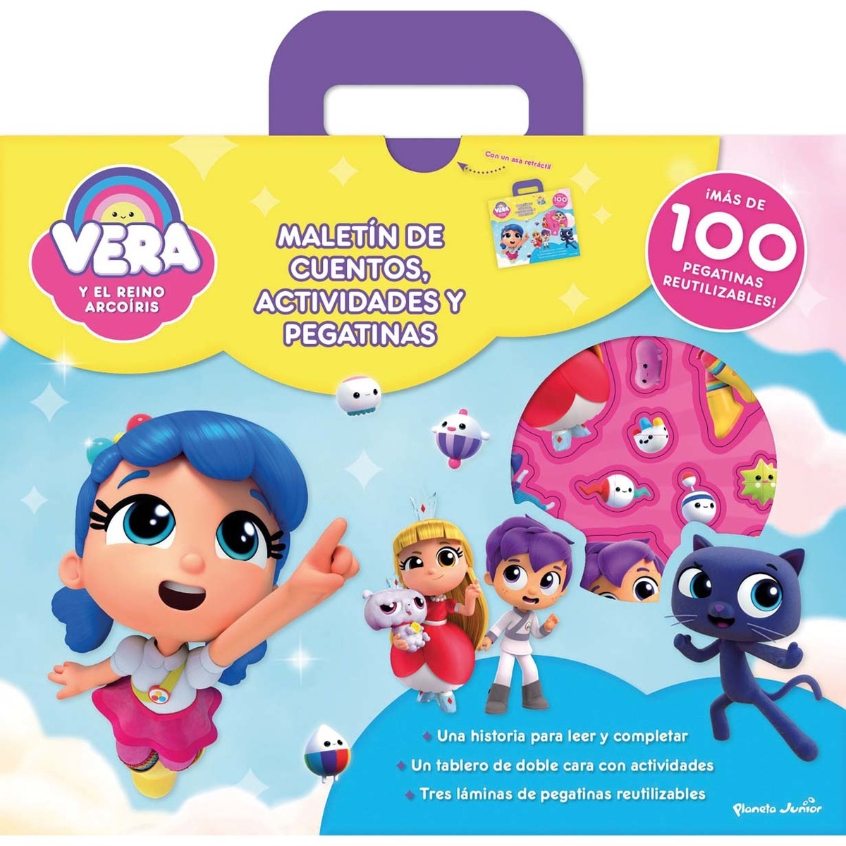 Imagem 0 de Vera y el Reino Arcoíris. Maletín de cuentos, actividades y pegatinas