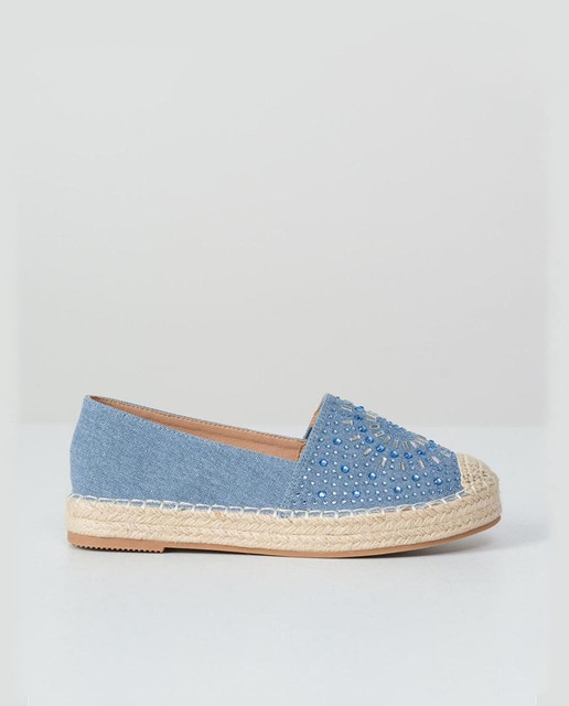 Imagen 0 de Alpargatas brillos refuerzo punta