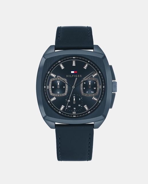 Imagen 0 de Reloj de hombre Apollo 1710558 multifunción de piel azul