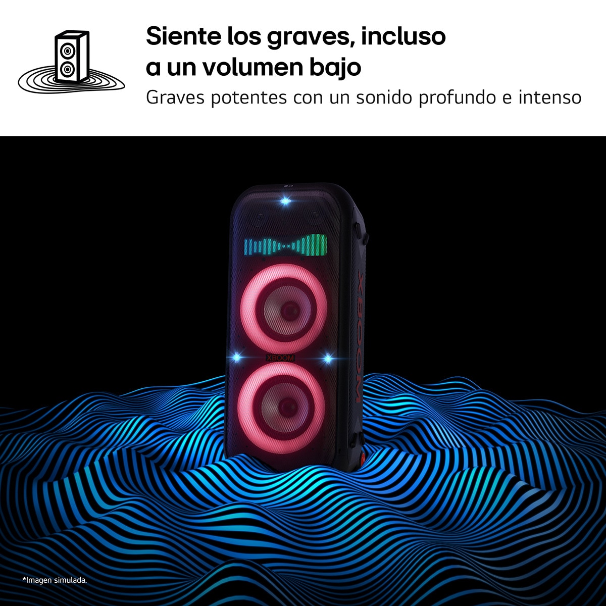 Coluna LG XBOOM XL9T 1000W, Bluetooth TV Surround Preto-19