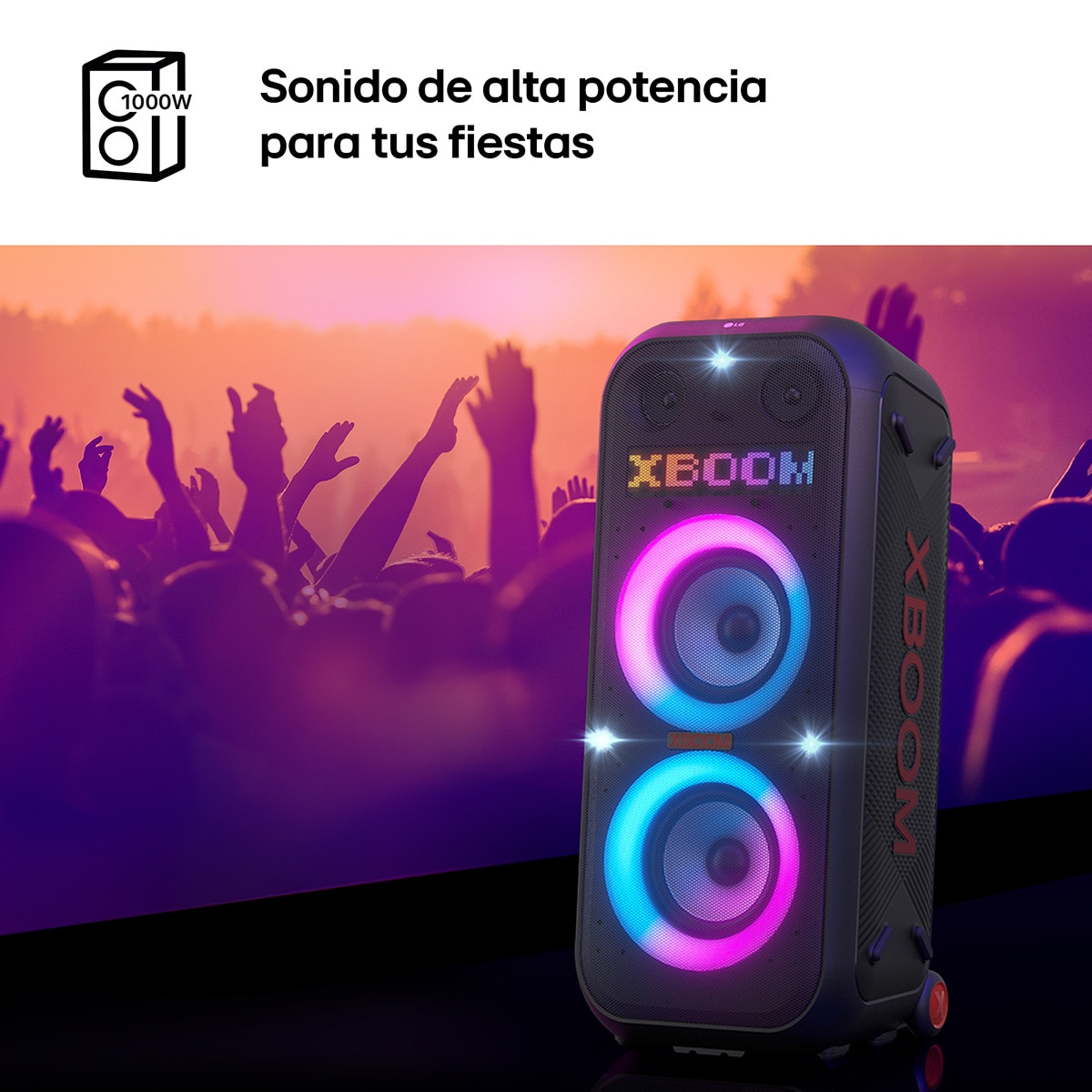Coluna LG XBOOM XL9T 1000W, Bluetooth TV Surround Preto-17