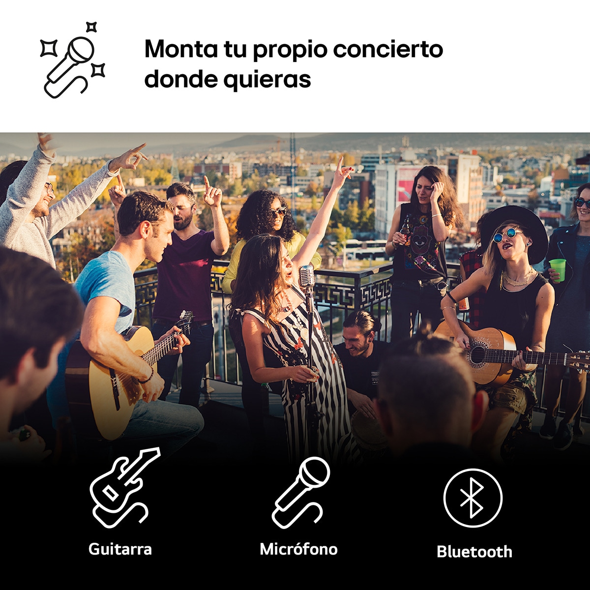 Coluna LG XBOOM XL9T 1000W, Bluetooth TV Surround Preto-15