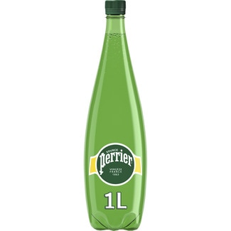 agua mineral con gas botella 1 l - Perrier