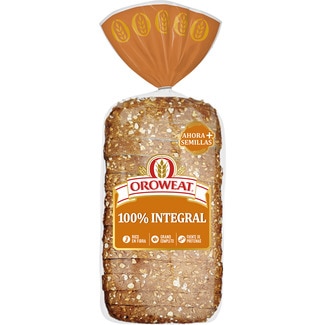 pan de molde 100% integral bolsa 550 g - Oroweat