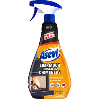 limpiador cristales chimeneas pistola 650 ml - Asevi